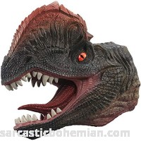 DANNTARA Dinosaur Realistic Soft Hand Puppet Toy for Kids Dilophosaurus B07PV3ZPLC